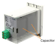built-in capacitor