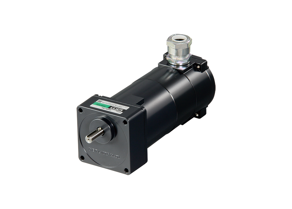 electromagnetic brake motors with terminal boxes compliant with IP65 degree of protection