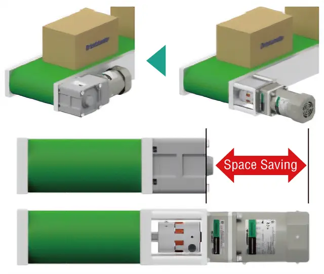 Reduces Overhang From Conveyors