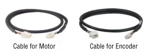 [2] Extension Cable Set for Motor/Encoder, Flexible Extension Cable Set for Motor/Encoder