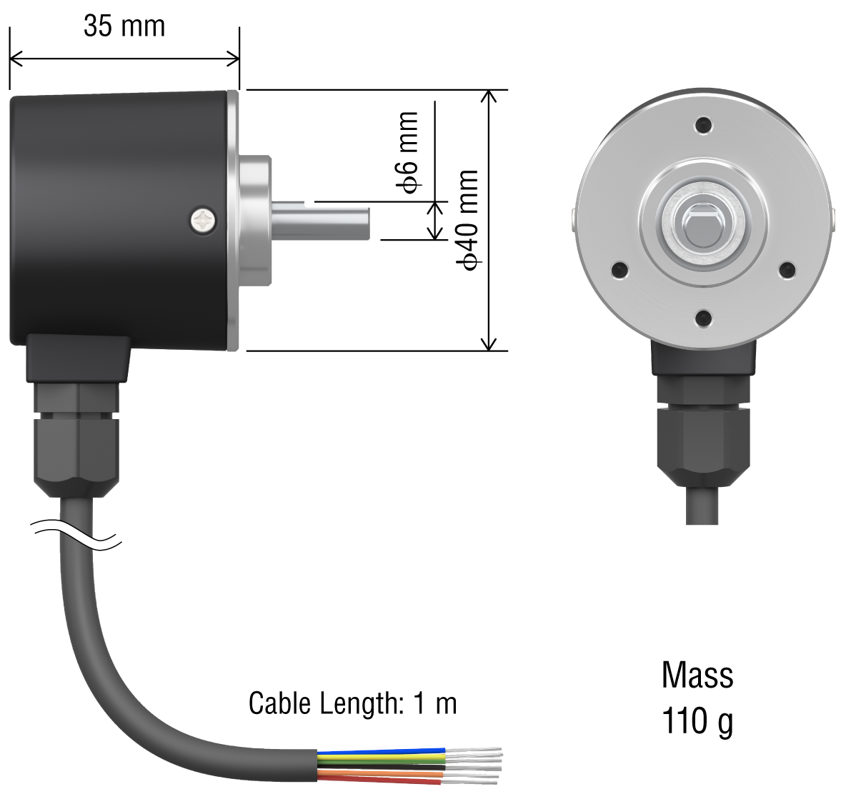 Rotary Encoders | Cables and Accessories | Oriental Motor