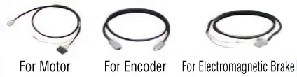 For Motor/For Encoder/For Electromagnetic Brake