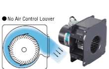 No air control louver