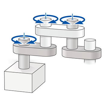 SCARA: 3-Link Without Up-Down Axis