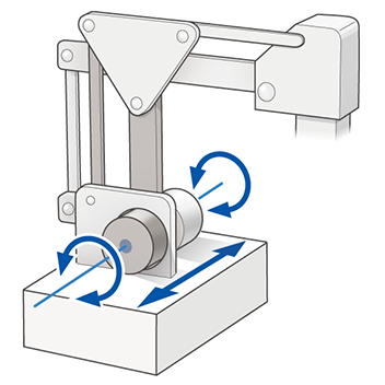 Palletizer: 2 Parallel-Linkage Base Axis Linear Motion