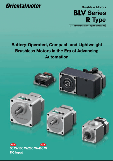 Brushless DC Motors BLV Series R Type