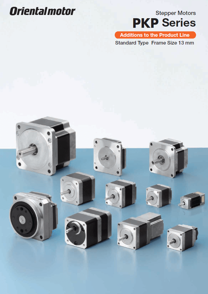 Open Loop Stepper Motors 2 and 5 Phase PKP Series
