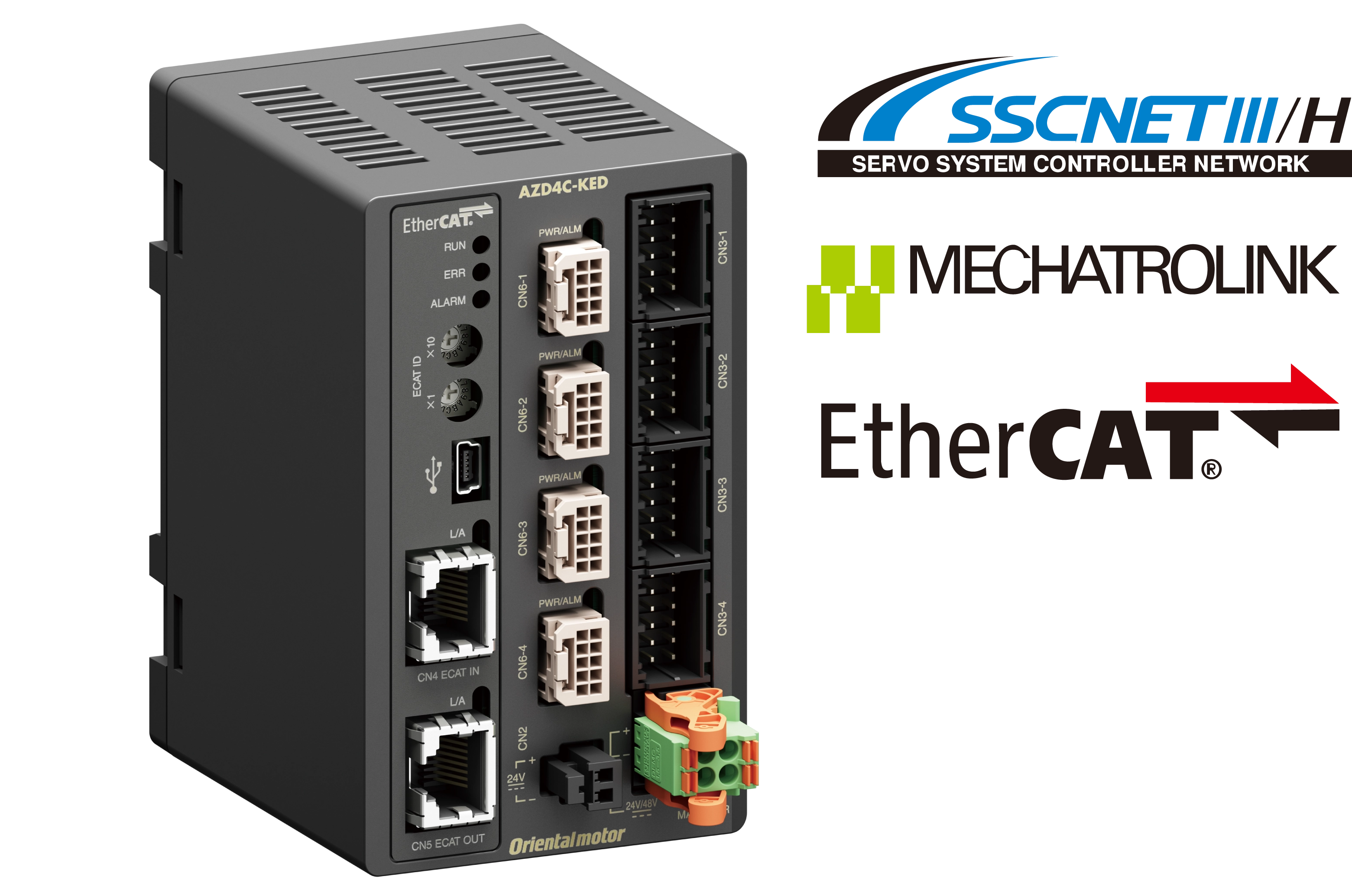 AZ Series Multi-Axis Driver Slim Type 4-Axis