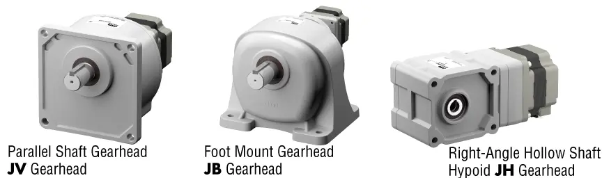 High strength gearheads (JV, JB, JH Series)