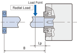 When One Side of the Load Shaft is Supported by the Bearing Unit
